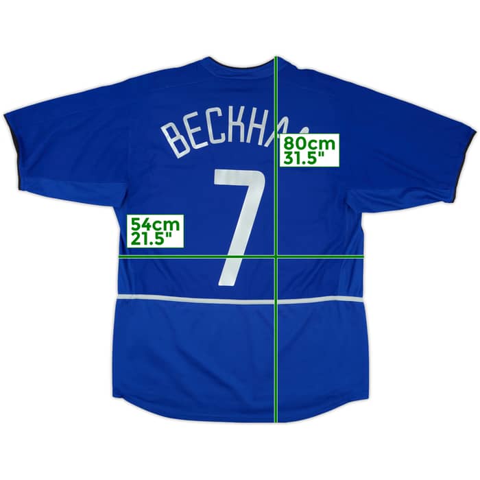 2002-03 Manchester United Third Shirt Beckham #7 - 4/10 - (L)