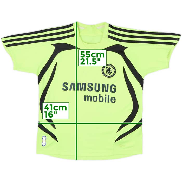 2007-08 Chelsea Away Shirt - 7/10 - (6-7 Years)
