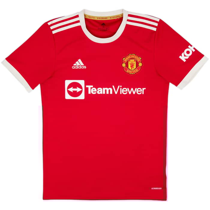 2021-22 Manchester United Home Shirt Ronaldo #7 - 7/10 - (S)