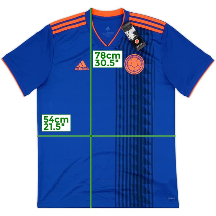 2018-19 Colombia Away Shirt (L)
