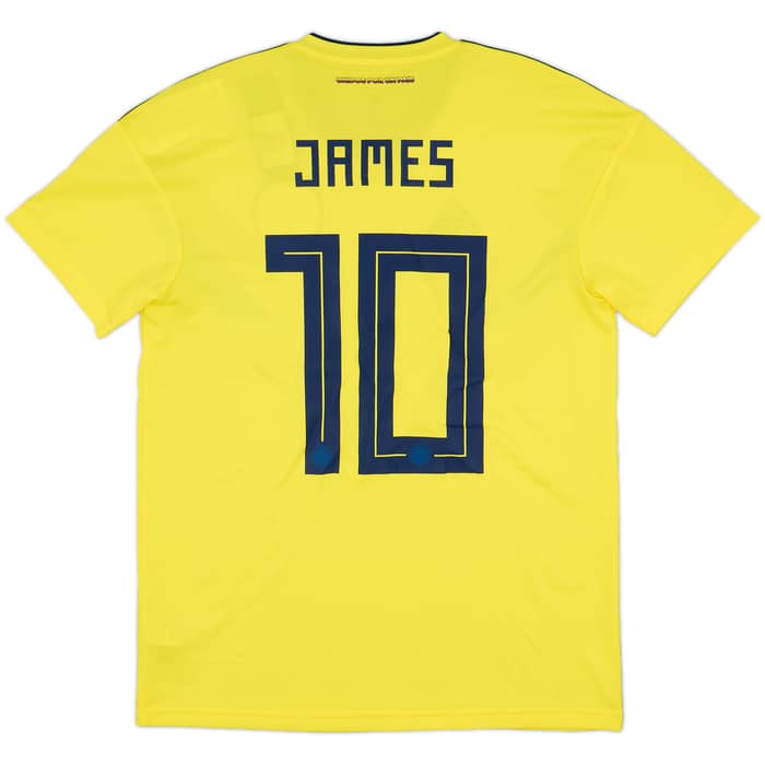 2018-19 Colombia Home Shirt James #10 (M)