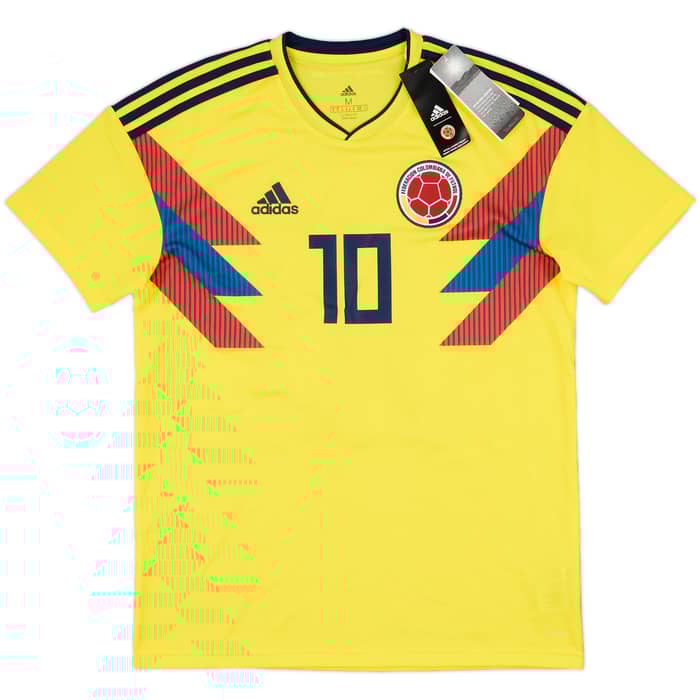 2018-19 Colombia Home Shirt James #10 (M)