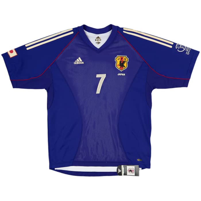 2002-04 Japan Player Issue Home Shirt Nakata #7 (XL)
