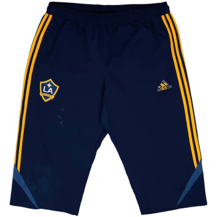 2008-09 LA Galaxy adidas Training 3/4 Shorts - 4/10 - (L)
