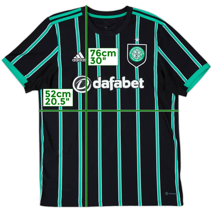 2022-23 Celtic Away Shirt - 7/10 - (L)