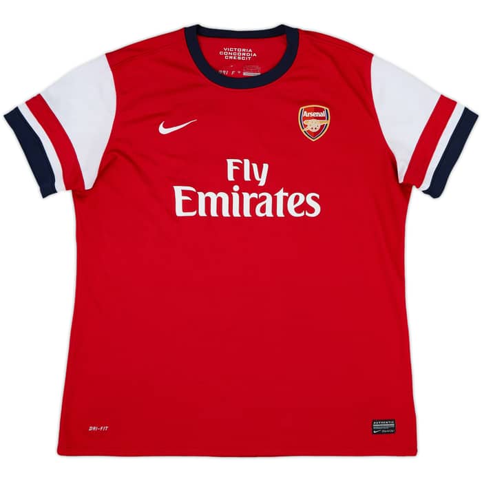 2012-14 Arsenal Home Shirt Giroud #12 - 8/10 - (Women's XL)