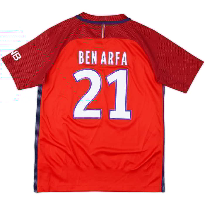 2016-17 Paris Saint-Germain Away Shirt Ben Arfa #21 - 8/10 - (M.Boys)