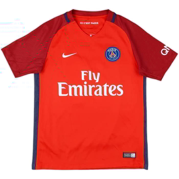 2016-17 Paris Saint-Germain Away Shirt Ben Arfa #21 - 8/10 - (M.Boys)