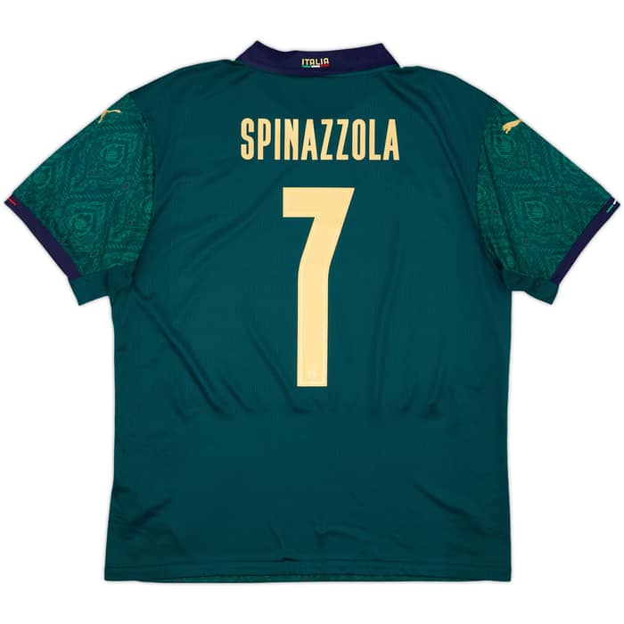 2019-20 Italy Authentic Third Shirt Spinazzola #7 - 10/10 - (XXL)