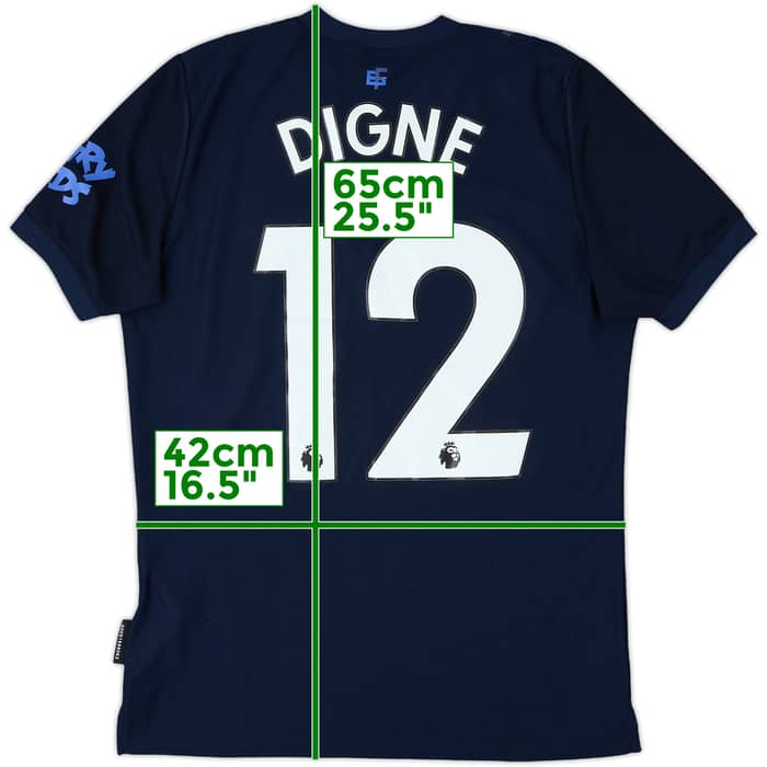 2019-20 Everton Third Shirt Digne #12 - 9/10 - (XL.Boys)