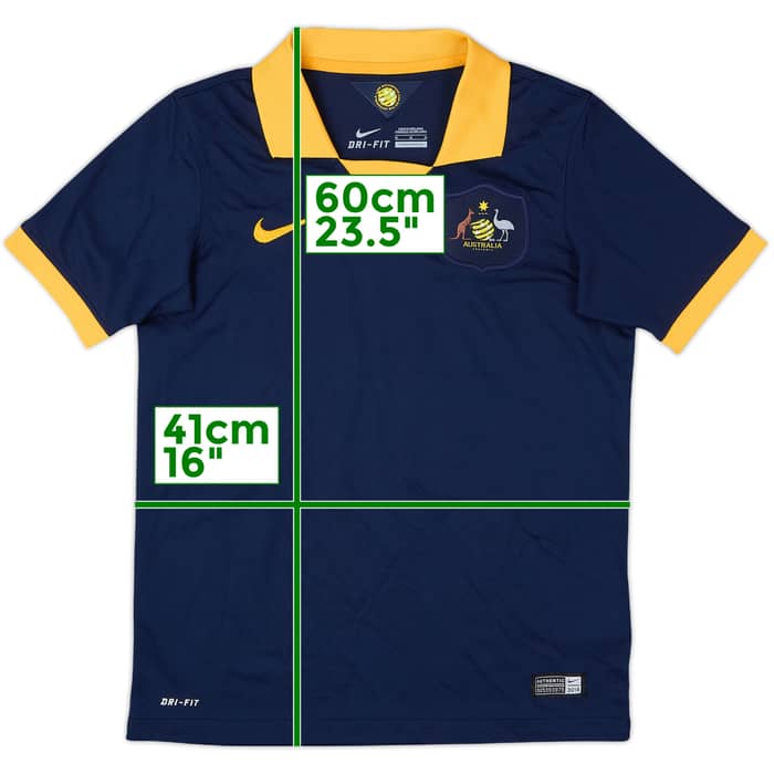 2014-16 Australia Away Shirt - 10/10 - (M.Boys)
