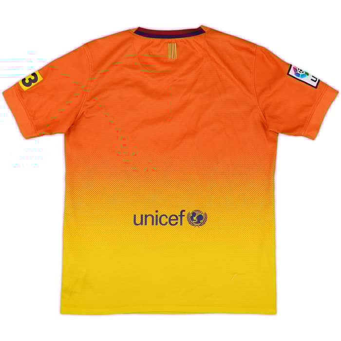 2012-13 Barcelona Away Shirt - 9/10 - (L.Boys)