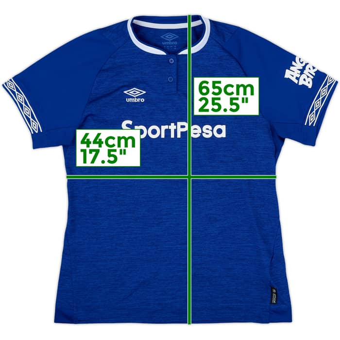 2018-19 Everton Home Shirt - 10/10 - (Women's M)