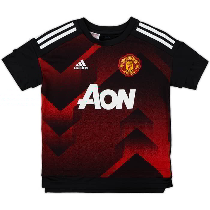 2017-18 Manchester United adidas Training Shirt - 10/10 - (S.Boys)