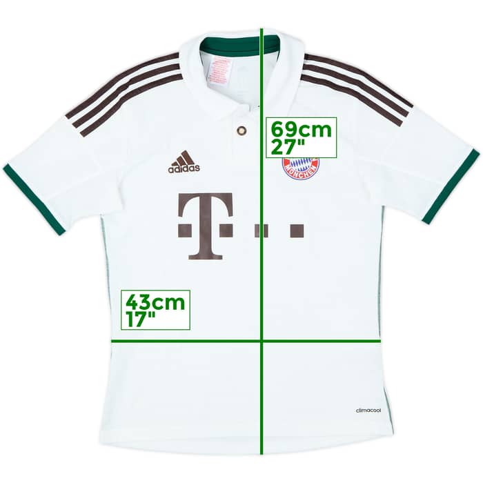 2013-14 Bayern Munich Away Shirt - 8/10 - (L.Boys)
