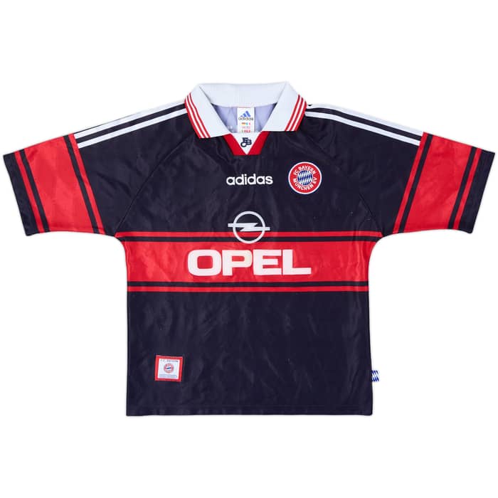 1997-99 Bayern Munich Home Shirt Scholl #7 - 8/10 - (Y)