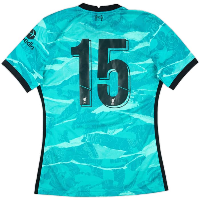 2020-21 Liverpool Match Issue Away Shirt #15