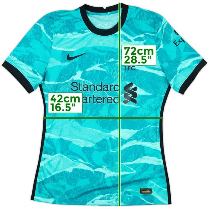 2020-21 Liverpool Match Issue Away Shirt #15