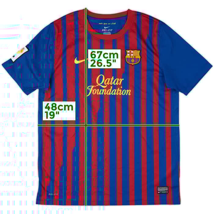 2012-13 Barcelona Home Shirt - 10/10 - (XL.Boys)