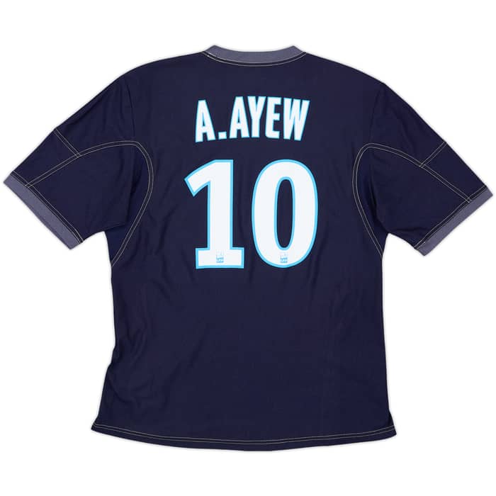2013-14 Olympique Marseille Away Shirt A.Ayew #10 - 10/10 - (L)