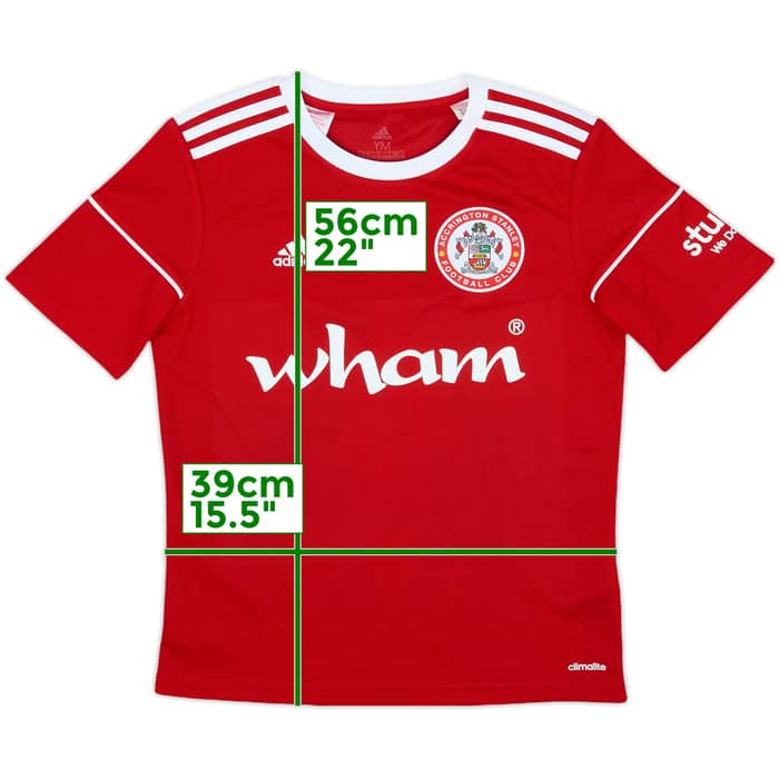 2019-20 Accrington Stanley Home Shirt - 10/10 - (M.Boys)