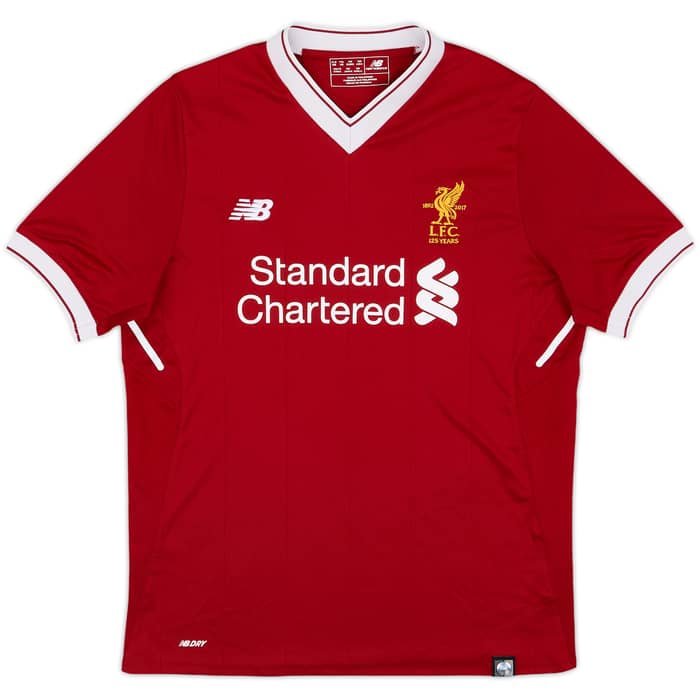 2017-18 Liverpool 125 Years Home Shirt - 10/10 - (XL.Boys)