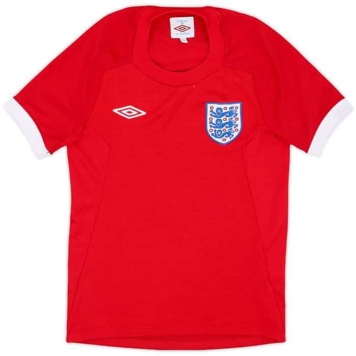 2010-11 England Away Shirt - 8/10 - (S.Boys)
