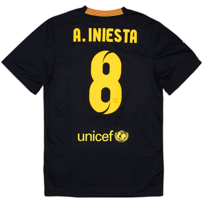 2013-14 Barcelona Third Shirt A.Iniesta #8 - 10/10 - (S)