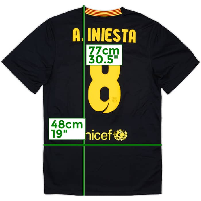 2013-14 Barcelona Third Shirt A.Iniesta #8 - 10/10 - (S)