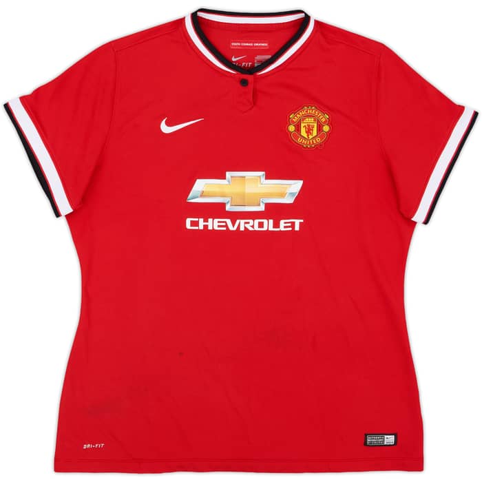 2014-15 Manchester United Home Shirt - 6/10 - (Women's XL)