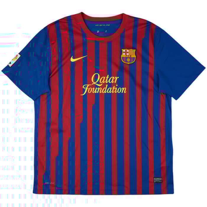 2011-12 Barcelona Home Shirt Messi #10 - 8/10 - (XL)