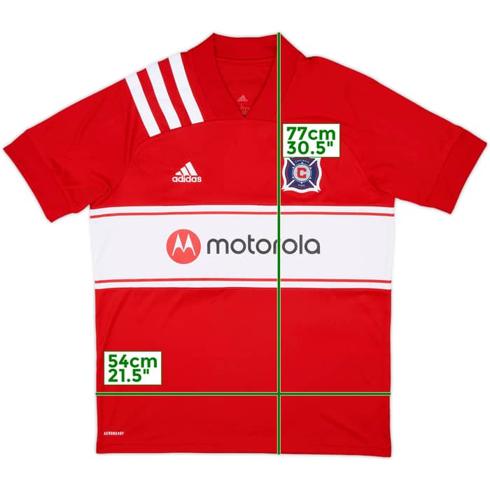 2020 Chicago Fire Prototype Home Shirt - 8/10 - (L)