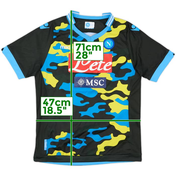 2013-14 Napoli Away Shirt - 7/10 - (XL.Boys)