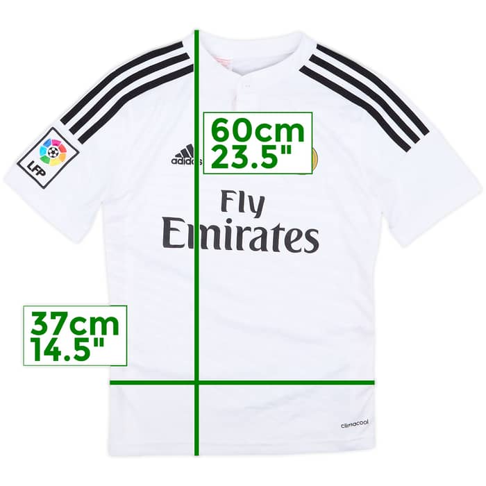 2014-15 Real Madrid Home Shirt - 6/10 - (M.Boys)