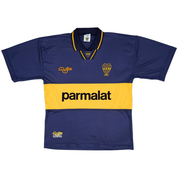 1994-95 Boca Juniors Home Shirt - 10/10 - (L)
