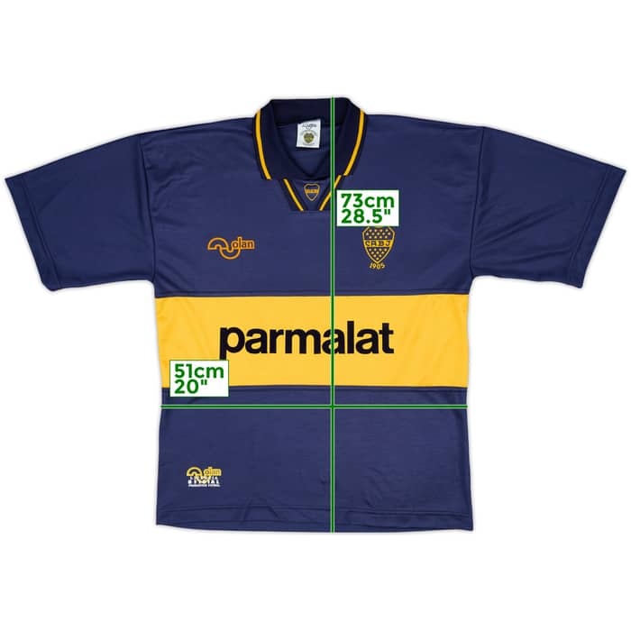 1994-95 Boca Juniors Home Shirt - 10/10 - (L)