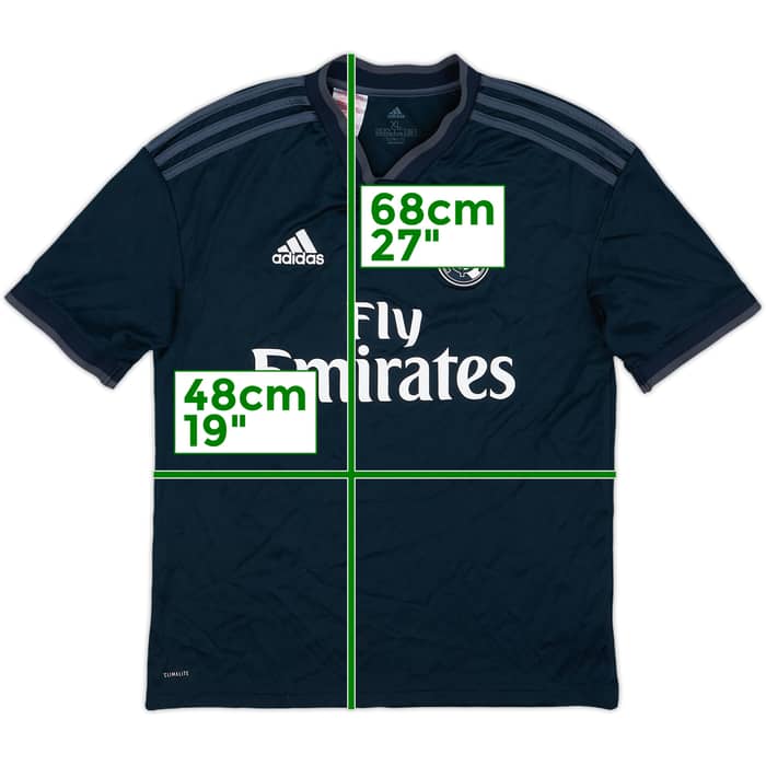 2018-19 Real Madrid Away Shirt - 8/10 - (XL.Boys)