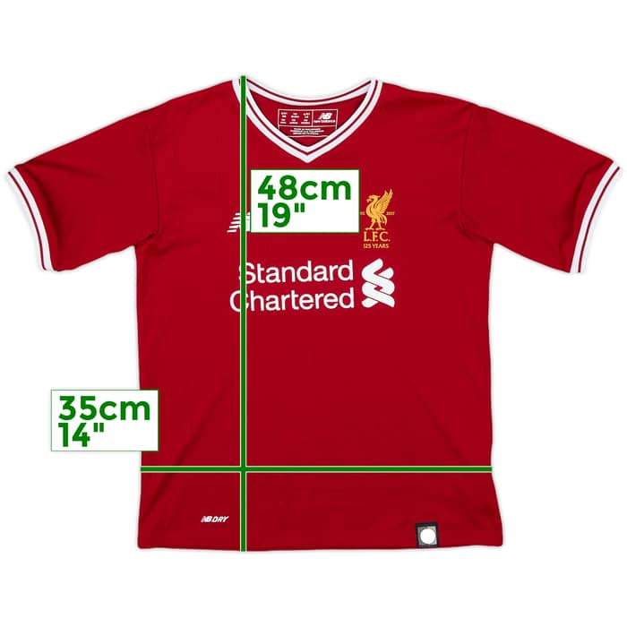 2017-18 Liverpool 125 Years Home Shirt - 7/10 - (4-5 Years)