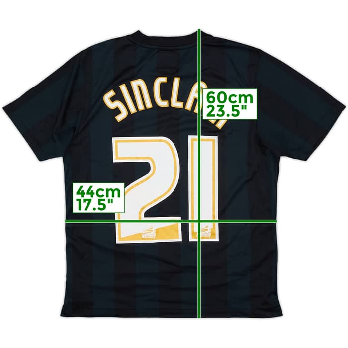 2010-11 Swansea Away Shirt Sinclair #21 - 8/10 - (M.Boys)