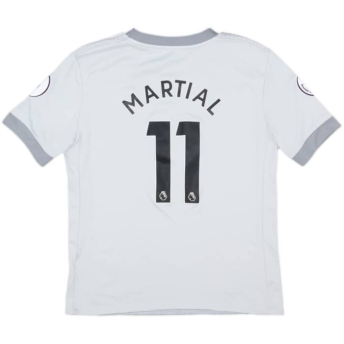 2017-18 Manchester United Third Shirt Martial #9 - 8/10 - (M.Boys)
