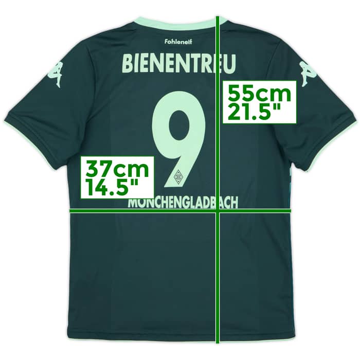 2015-16 Borussia Monchengladbach Away Shirt Bienentreu #9 - 8/10 - (M.Boys)