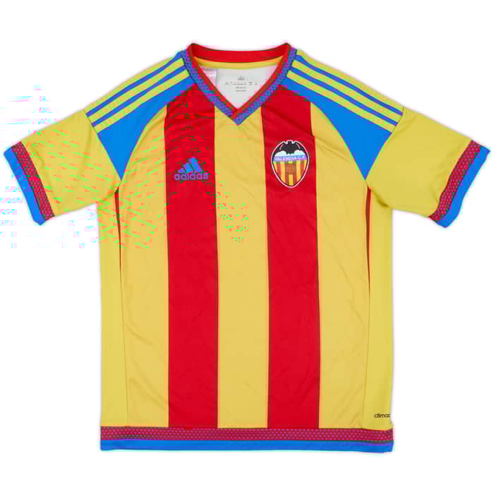 2015-16 Valencia Away Shirt - 7/10 - (L.Boys)