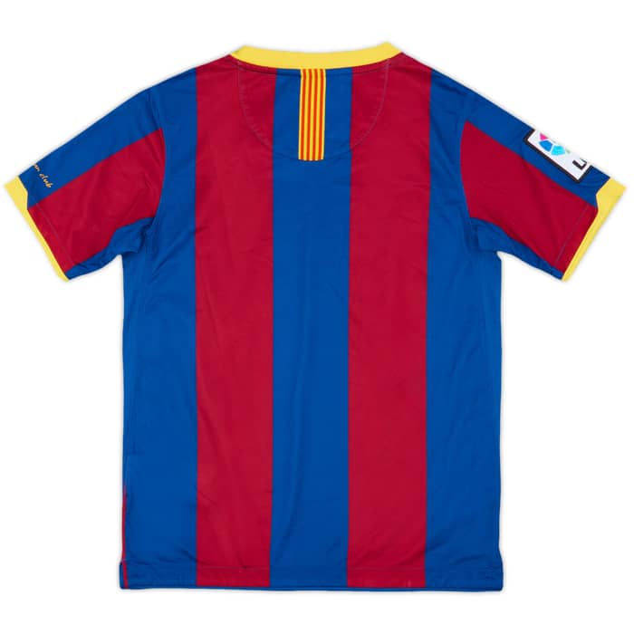 2010-11 Barcelona Home Shirt - 7/10 - (S.Boys)