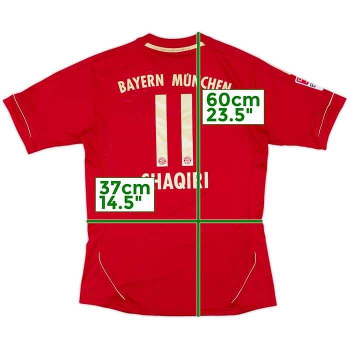 2012-13 Bayern Munich Home Shirt Shaqiri #11 - 6/10 - (S)