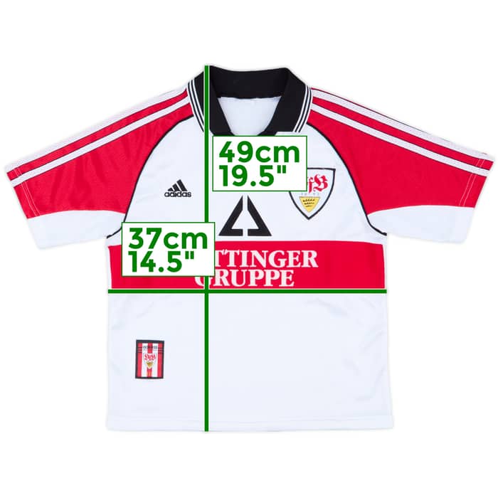 1998-99 Stuttgart Home Shirt - 7/10 - (M.Boys)