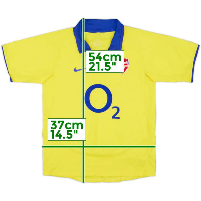 2003-05 Arsenal Away Shirt - 8/10 - (S.Boys)