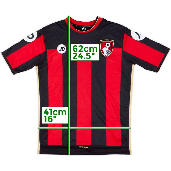 2015-16 Bournemouth Home Shirt - 7/10 - (XL.Boys)
