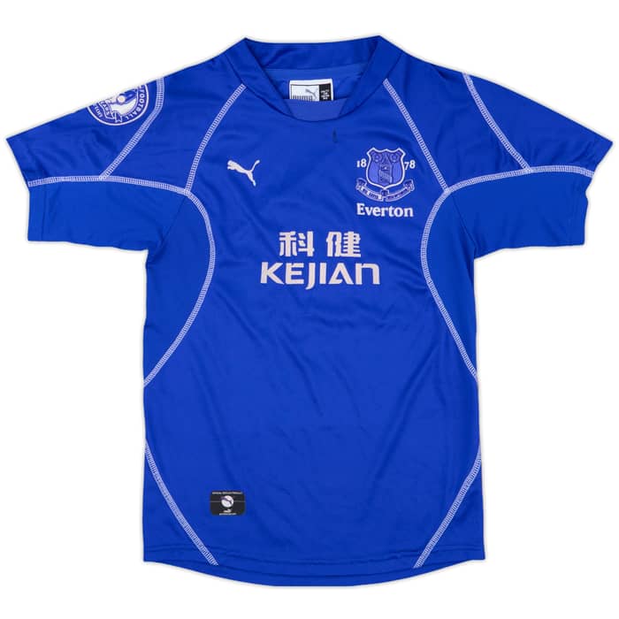 2002-03 Everton Home Shirt - 5/10 - (S.Boys)