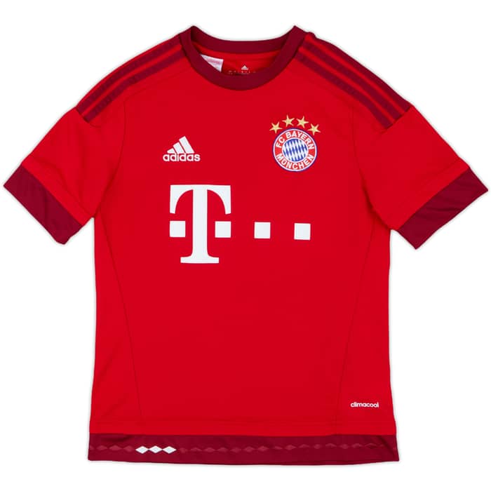 2015-16 Bayern Munich Home Shirt - 9/10 - (L.Boys)