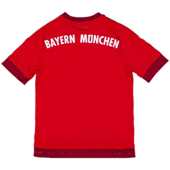 2015-16 Bayern Munich Home Shirt - 9/10 - (L.Boys)